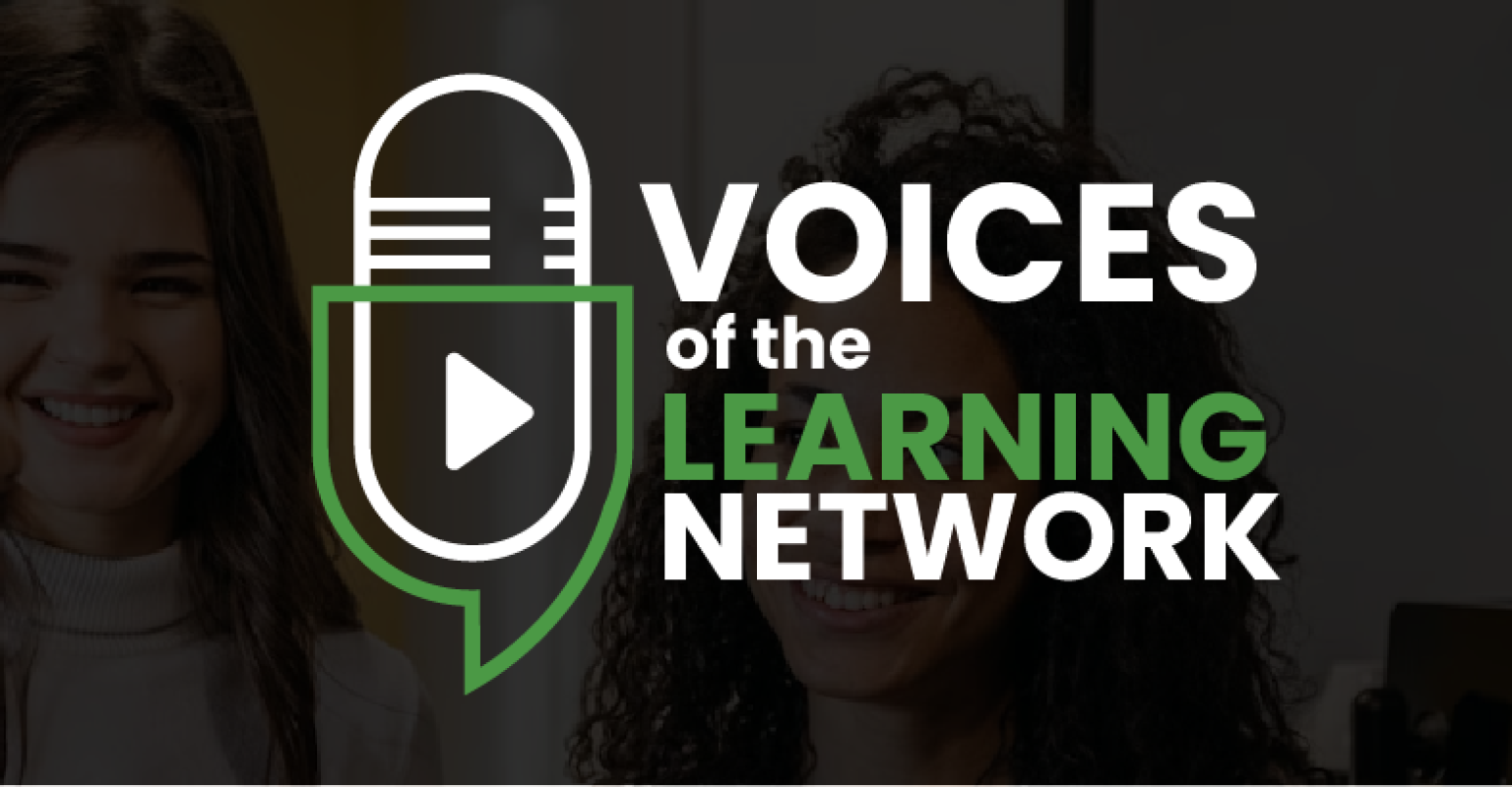 Voices of the learning network banner